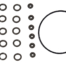 3 weep hole O-rings P-960 sample pump and Prime Plus P-960 pump O-rings KDT-2893-9497-N