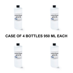 Lithium Eluant, pH 2.75, case of 4 (950 mL/bottle)