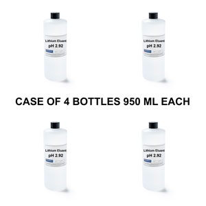 Lithium Eluant, pH 2.92, case of 4 (950 mL/bottle)