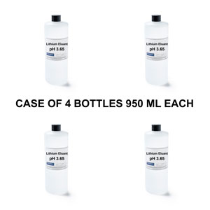 Lithium Eluant, pH 3.65, case of 4 (950 mL/bottle)