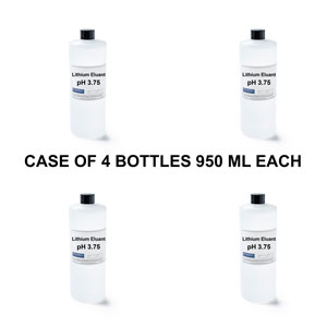 Lithium Eluant, pH 3.75, case of 4 (950 mL/bottle)