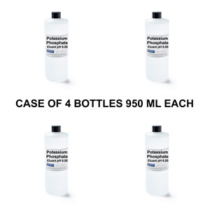 Potassium Phosphate Eluant, pH 6.00, case of 4 (950 mL/bottle)