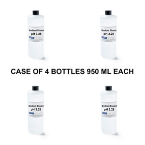 Sodium Eluant, pH 3.28, case of 4 (950 mL/bottle)