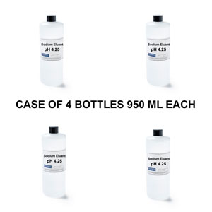 Sodium Eluant, pH 4.25, case of 4 (950 mL/bottle)